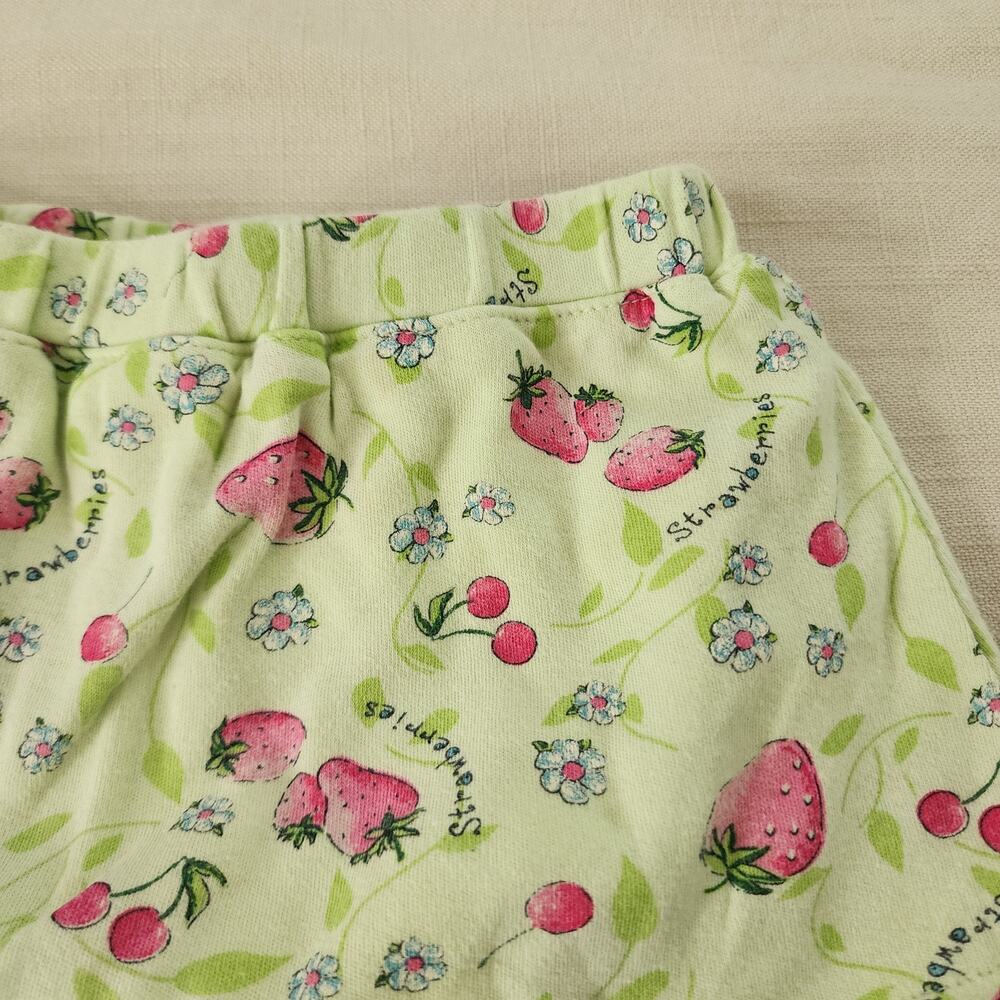 Vintage Strawberry/Floral Skirt/Shorts 12 months - Picture 3 of 6